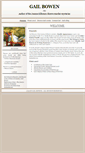 Mobile Screenshot of gailbowen.com